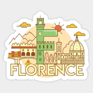 Florence Italy Sticker